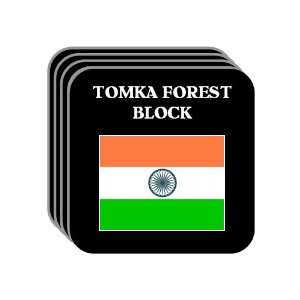  India   TOMKA FOREST BLOCK Set of 4 Mini Mousepad 