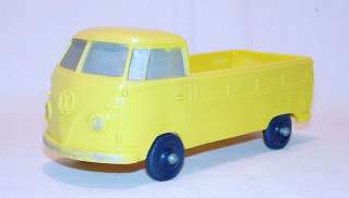 Tomte Laerdal 130 VOLKSWAGEN PICK UP Yellow Vinyl Car  