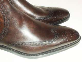 CANALI Wingtip Mens Shoes Boots ~ Size 11.5 44.5 ~ MSRP $960 NEW 