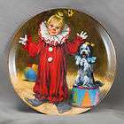 Plate KNOWLES Tommy The Clown Circus 1982 1st Issue