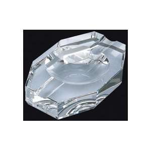 Lucienne 4 3/4 Long Genuine Crystal Ashtray for Cigar or 