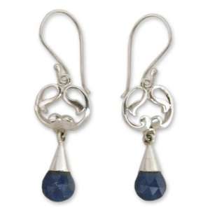  Lapis lazuli dangle earrings, Sweet Symmetry Jewelry