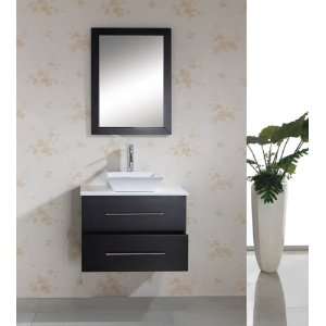   Single Sink Bathroom Vanity LUX MS 585. 29.5W x 20.9H x 22.0D, 0
