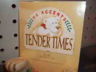 Lot of 4 Tender Times HC Accent Bears Division of Boyds  
