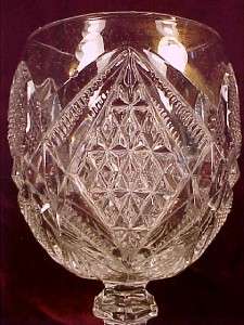 EAPG Antique PENNSYLVANIA BALDER GOBLET States Series 15048 U S GLASS 