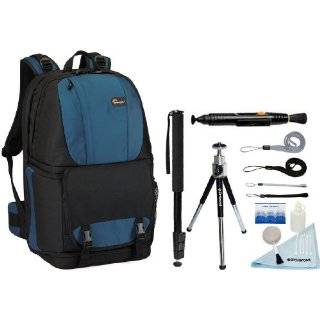 Lowepro Fastpack 350 SLR/Notebook Backpack (Blue) + Accessory Kit for 