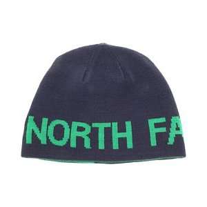 The North Face Boys Reversible TNF Banner Beanie Hat   Blue In Size 