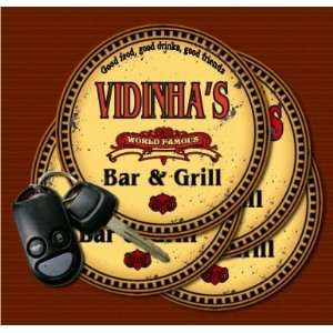  VIDINHAS Family Name Bar & Grill Coasters Kitchen 