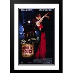 Moulin Rouge 32x45 Framed and Double Matted Movie Poster 