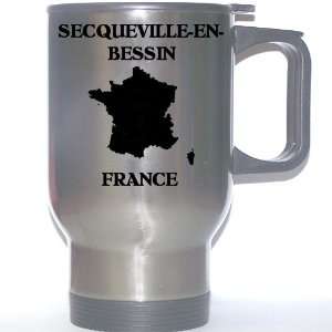  France   SECQUEVILLE EN BESSIN Stainless Steel Mug 