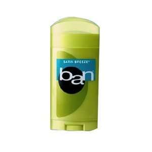  Ban Invisible Solid Antiperspirant Deodorant, Satin Breeze 