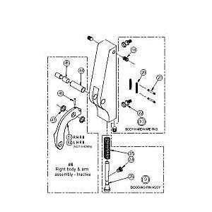  Part, Right Inactive Body & Arm Assembly F/LHRB Device 313 