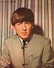 Beatles George Harrison photo trading card 1960s  