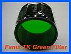 fenix flashlight tk green filter adaptor tk11 tk12 tk20 returns