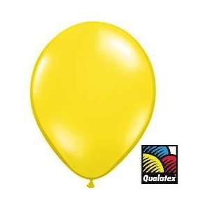  11 inch Qualatex Balloons, Citrine Yellow Jewel Health 
