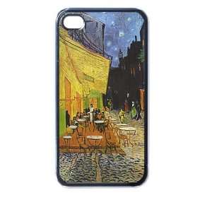  Cafe Terrace at Night 4/4s Seamless Case (Black 