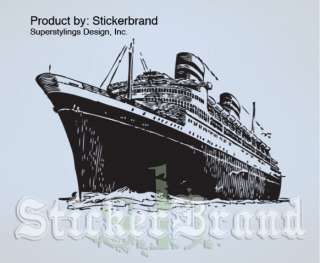 Vinyl Wall Decal Sticker Titanic Cruise Ship Large  