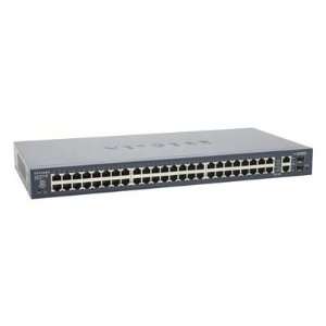   48 Port 10/100 Smart Switch With 2 Gigabit Ports External Wired