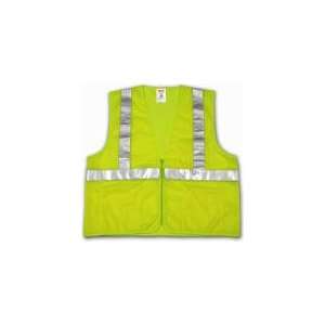  Tingley Rubber V70632.2X 3X Polyester Safety Vest   Lime 