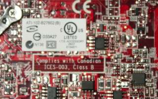ATI Radeon 102 B27602(B) 256MB Video Card PCIe & Cable  