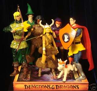 CUSTOM ANIMATED SERIES DUNGEONS & DRAGONS MARVEL LEGENDS STYLE ACTION 