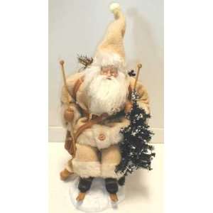  Skiing Santa on Base SOLD OUT