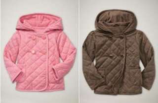   Girl Gap Portobello Quilted Barn Jacket Coat 4 4T OR 5 5T NWT  