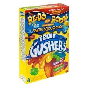 Betty Crocker Gushers Variety Pack, 6 Count (Pack of 6)  