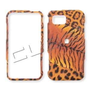  Samsung Eternity A867 Tiger Leopard Skin Hard Case/Cover 