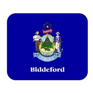  US State Flag   Biddeford, Maine (ME) Mouse Pad 