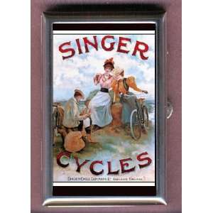  BICYCLE RETRO SINGER POSTER Coin, Mint or Pill Box Made 