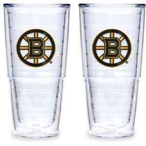  Boston Bruins Set of TWO 24 oz. Big T Tervis Tumblers 
