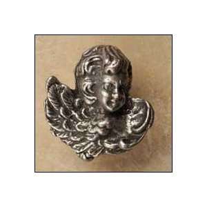  Cherub In Wings Lft (Anne at Home 353 Cabinet Knob 1.5 x 1 