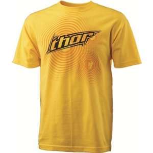  Thor MX Cube Mens Short Sleeve Race Wear Shirt   Yellow 