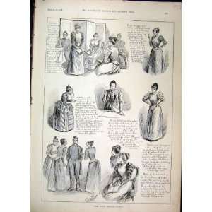 Parish Debating Society 1892 Woman Man Fancy Dress