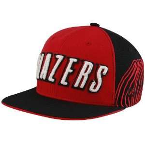   Trail Blazers Black Red NBA A. Thompson Fitted Hat