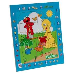   Street Woodboard Puzzle Big Bird & Elmo Gardening Toys & Games