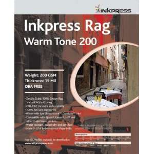  Inkpress Inkjet Double Sided Rag Warm Tone 200 Photo Paper 