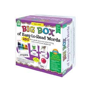   SPECIAL EDUCATION BIG BOX OF EASY TO READ WORDS GAME 
