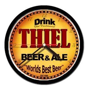  THIEL beer and ale cerveza wall clock 