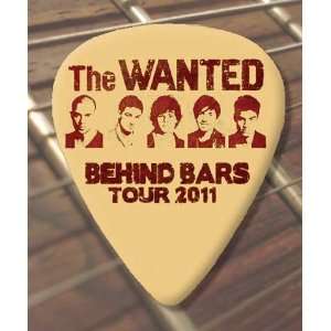  The Wanted 2011 Tour Premium Guitar Pick x 5 Medium 