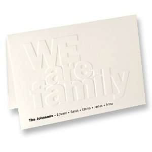  Personalized Stationery   WE are family Notes Health 