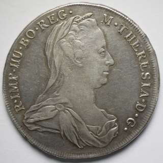 AUSTRIA MARIA THERESIA TALER 1780, KARLSBURG MINT, 1788 1790 VF+/EF 