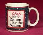 1986 enesco jesus is the reason for the season coffee