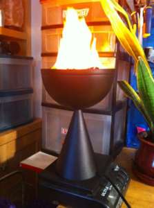 FLAME LAMP Blazing Fire FLAME LIGHT Tabletop Torch Fake Fire parties 