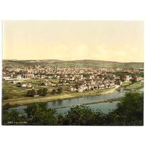   Reprint of Trier Treves, Moselle, valley of, Germany