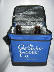 DOUBLE BEER GROWLER CARRING BAG THE COOLER WAY TO CARRY  