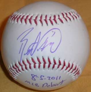   was signed during a recent trip to baltimore the ball comes with my