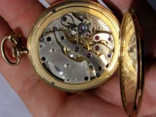   14k gold CHRONOMETER pocket watch.Belonged to Philips founder  