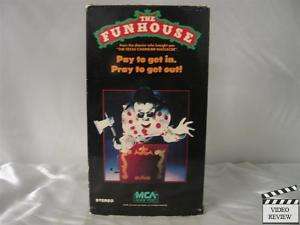 Funhouse, The VHS Eilizabeth Berridge, Kevin Conway  